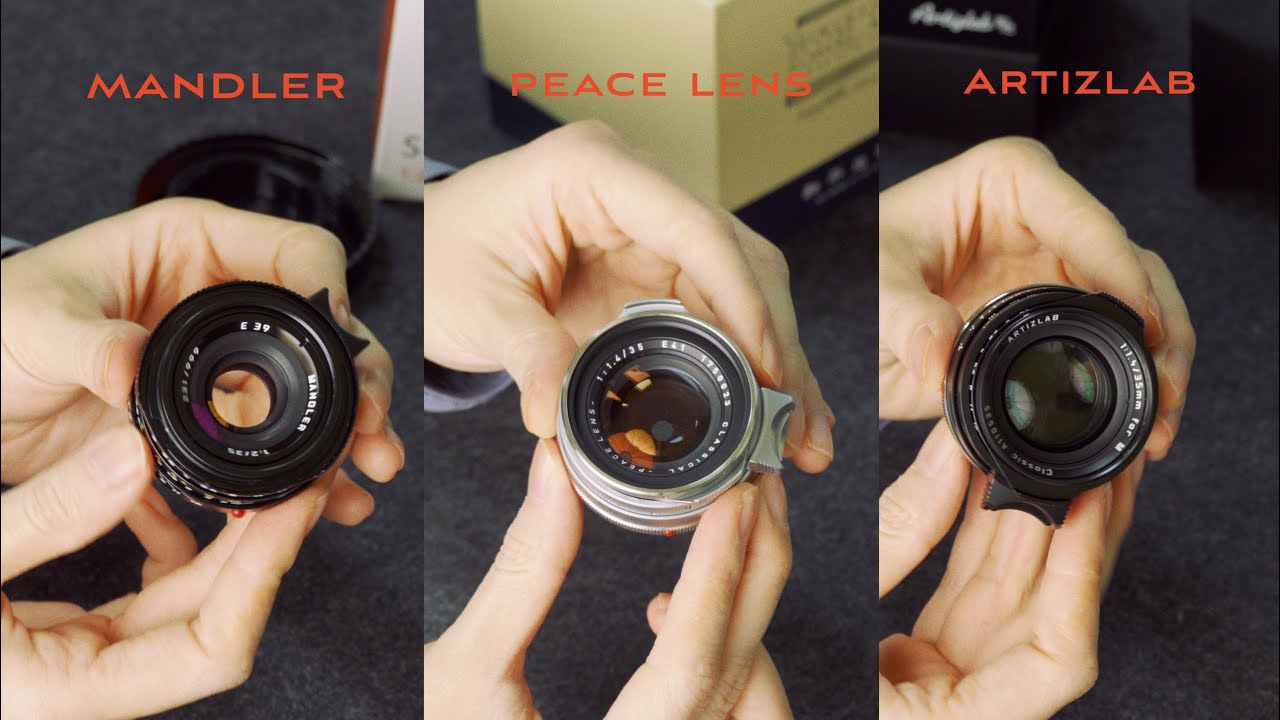 3 Chinese Leica 35mm Replicas unboxed and first impression