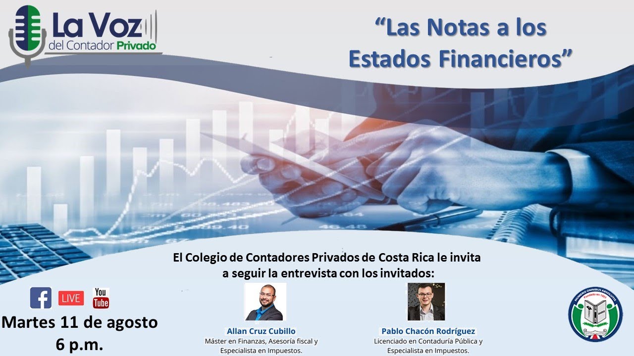 Entrevista sobre las notas a los estados financieros enLa Voz del Contador Privado