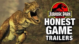 JURASSIC PARK GAMES Feat. Jeff Goldblum Honest Game Trailers