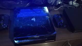 PS4 pro 500 million limited edition console unboxing