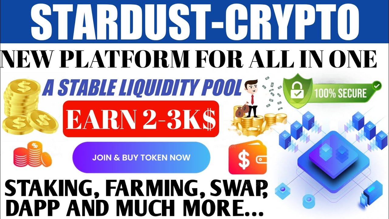 New Stardust-Crypto Token Project Full Review | Earn 2k_3k Easily | Best Crypto Token Project 2021