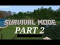 My survival world |Part 2| #Minecraft #gaming #part2 #survival 