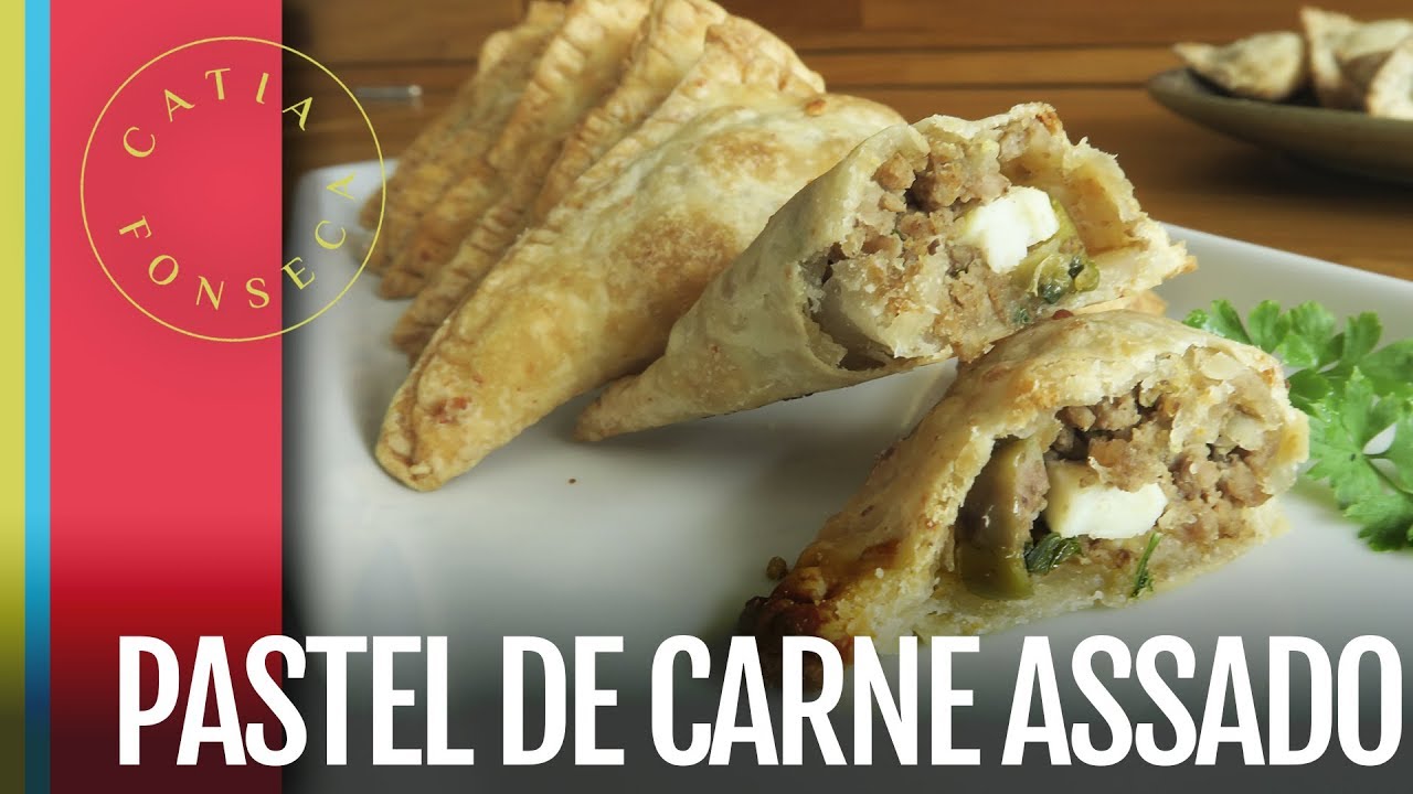 COMO FAZER: Pastel Assado de Carne