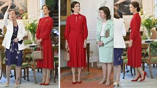 QUEEN MARY of DENMARK - RAVISHING IN RED