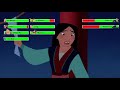 Mulan 1998 Final Battle With Healthbars Edited By GabrielD2002 