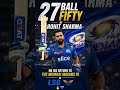 #cricket #viral THE HITMAN IS BACK! Rohit’s Explosive Return for MI 💙#trending #shorts