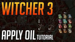 Witcher 3 How to Apply Oil to Sword screenshot 4