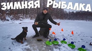 Зимняя рыбалка На секретном озере На жерлицы и на удочку Зимняя рыбалка На секретном озере На жерлицы и на удочку