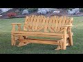 Outdoor Wood Glider Plans Outdoor Wood Glider Plans