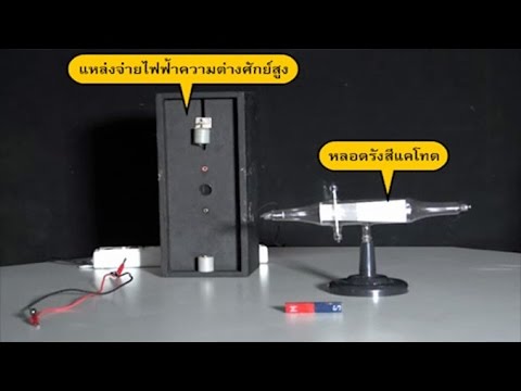 ผลของสนามแม่เหล็กต่อการเคลื่อนที่ของอิเล็กตรอน วิทยาศาสตร์ ม.4-6 (ฟิสิกส์)
