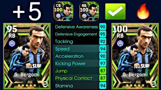 WoooW New Bergomi 100🔥 | EFOOTBALL 2024 mobile