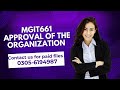 MGIT661 Assignment no 1 approval of the organization  solution   ORGANIZATIONAL ANALYSIS REPORT 2025
