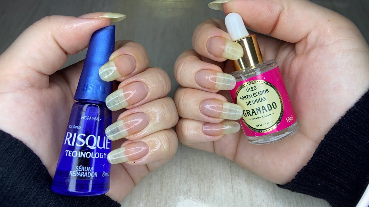 SÉRUM REPARADOR / RISQUE vs ÓLEO FORTALECEDOR DE UNHAS / GRANADO - QUAL É O MEU FAVORITO??