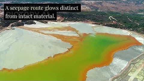 Tailings Dam Failure Prevention Using Thermal and LiDAR