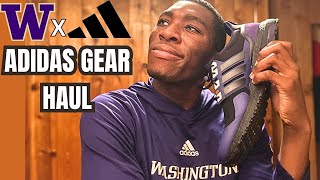 D1 ADIDAS TRACK & FIELD GEAR HAUL | Kunle