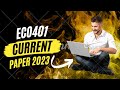 ECO401 Final-Term Current Paper 2023 | ECO401 Current Paper 2023 | ECO401