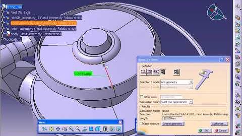 Catia V5 Tutorial 085   Measure Item