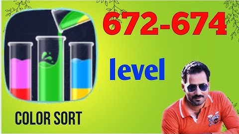 Color sort level 672/674