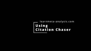Build Citation Databases FAST with (free!) CitationChaser screenshot 3