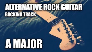 Alternative Rock Guitar Backing Track In A Major chords