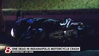 1 dead after Indy motorcycle crash
