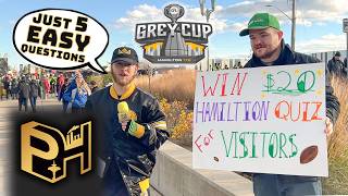 Tourists take Hamilton Quiz to Win Money!