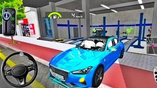 New Blue Marcdece-Benz Car Auto Repair For Parking - 3d Driving Class android game || Car Game  screenshot 3