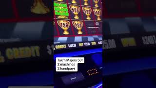Triple Major + Two Handpays 👀🎰
