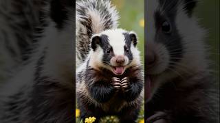 “Skunks WARN You Before They Spray 😳 (Most People Don’t Know This!)”