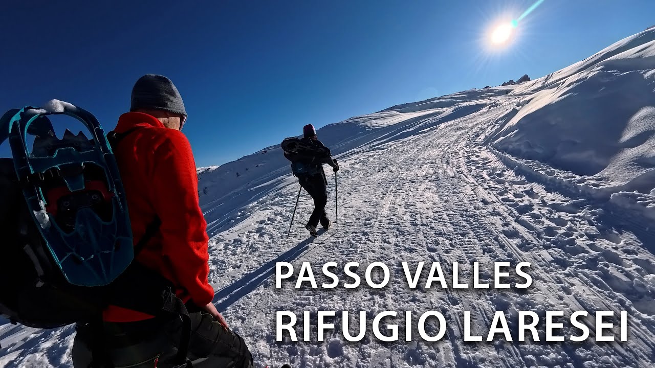 Ciaspolata al Rifugio Laresei dal Passo Valles | Insta360 ACE PRO 2
