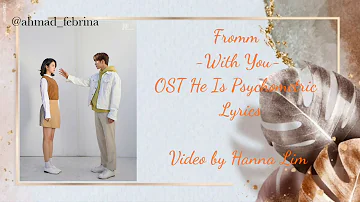 With You -Fromm- OST He is Psychometric