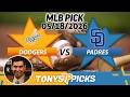 LA Dodgers vs San Diego Padres Pick 5/18/26 MLB Pick Prediction
