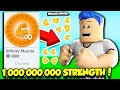 I Bought The INFINITE MUSCLE GAMEPASS And Got BILLIONS OF STRENGTH In Buff Simulator!! (Roblox)