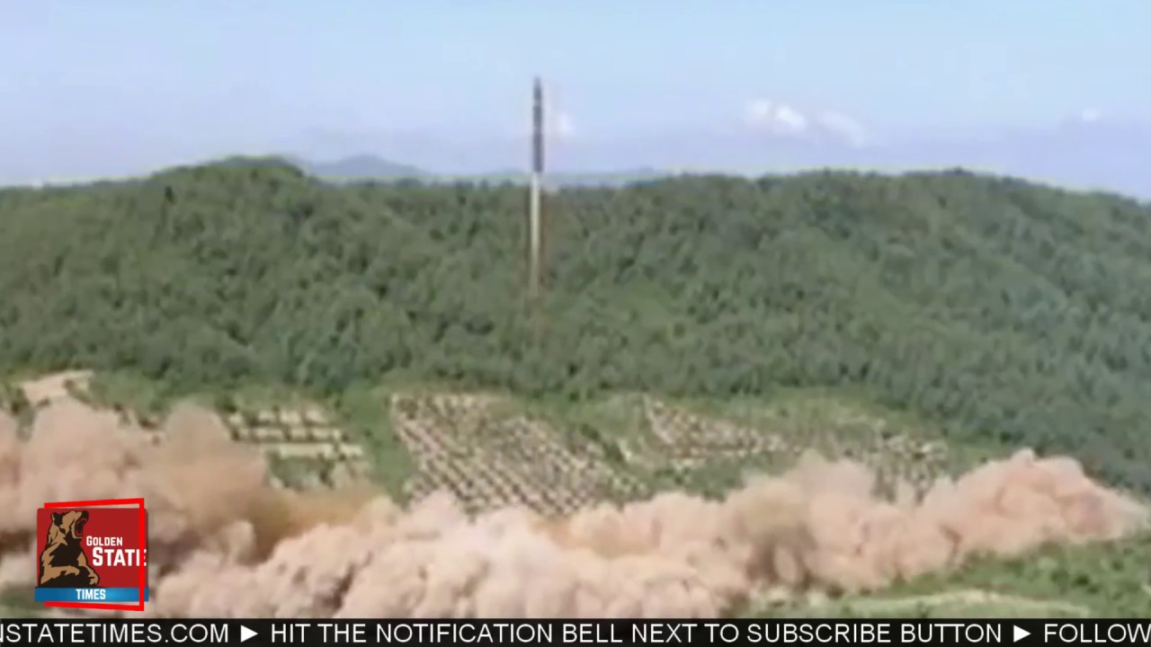 RAW FOOTAGE: North Korea Tests new Intercontinental Ballistic Missile Fired on July 4th 2017 conflict of nations