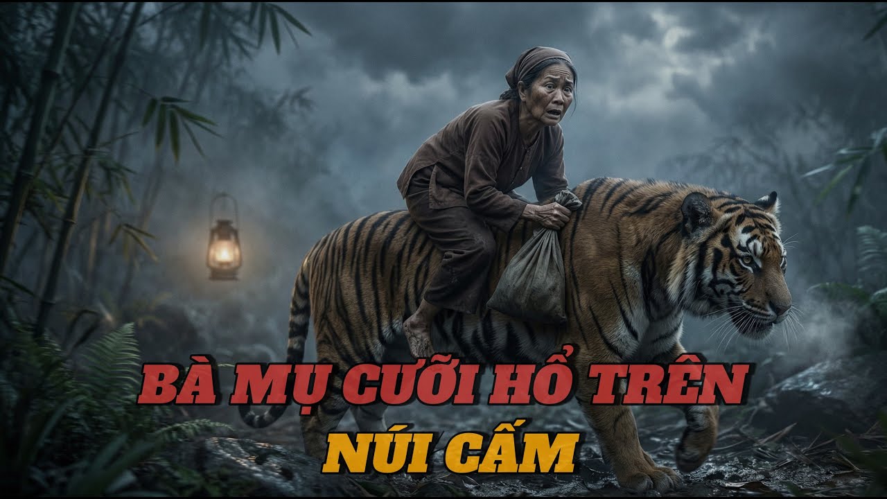 BÀ MỤ CƯỠI HỔ TRÊN NÚI CẤM