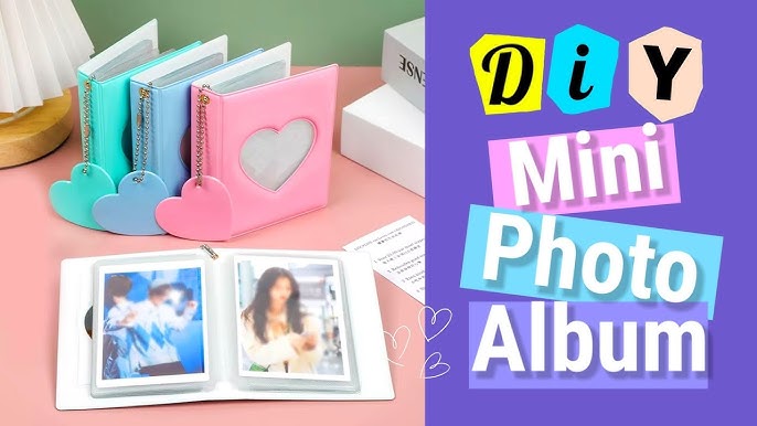 DIY BTS mini photo album📘😱 / How to make mini photo album / easy and cute  photo album /paper craft 