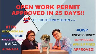 Canada Open Work Permit for Commonlaw Partner! APPROVED in 25 DAYS!!!