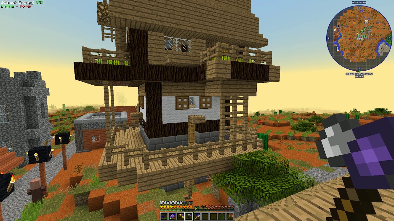 CHROMA TECHNOLOGY ~ Ep.14 ~ Taking Flight and Exploring! ~Modded Minecraft 1.12.2