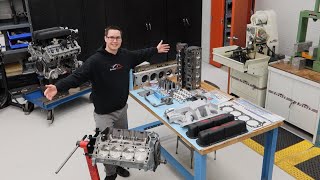 Rebuilding A Small Block Ford PART 3 ENGINE ASSEMBLY (351W Swapped New Edge Mustang)