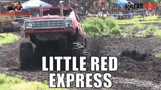 PERKINS SUMMER SLING MUD BOG - LITTLE RED EXPRESS Dodge Mega Truck