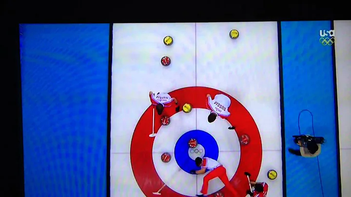 Russian Curling Captain Andrey Drozdov Smashes Hea...