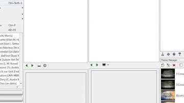 Creating a New Service in OpenLP