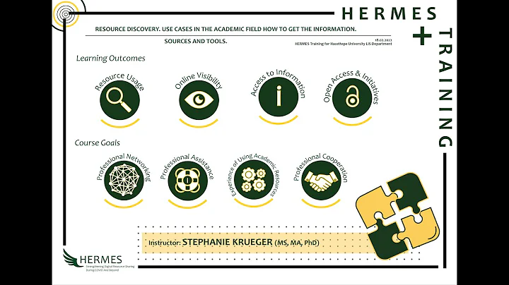 Resource discovery. Use cases in the academic fiel...