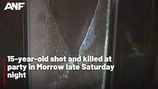 15-year-old shot and killed at party in Morrow late Saturday night