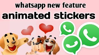 How to add animated stickers on whatsapp | whatsapp animated stickers screenshot 3