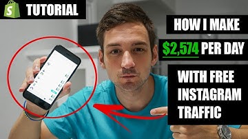 How I Make $2,574 A Day On Shopify With FREE Instagram Traffic