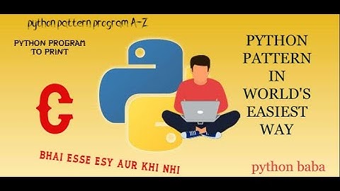 python pattern program to print C using for loop