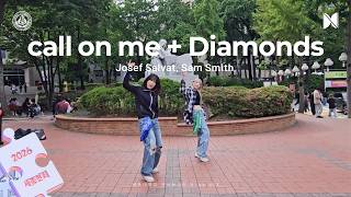 【𝗡𝗶𝗻𝗲 𝘀𝗶𝗫】 Josef Salvat - call on me + Sam Smith - Diamonds | 26년도 Nine siX 세종연회 버스킹 공연
