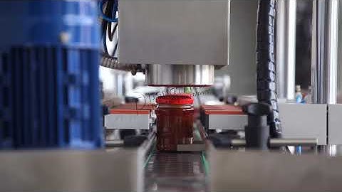 Full Automatic Vacuum Screw Glass Bottle Capping Machine