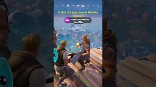 Fortnite Save From Fall Damage! Big Bush Bomb THANK YOU! 😂 #fortnite #fortniteclips #falldamage